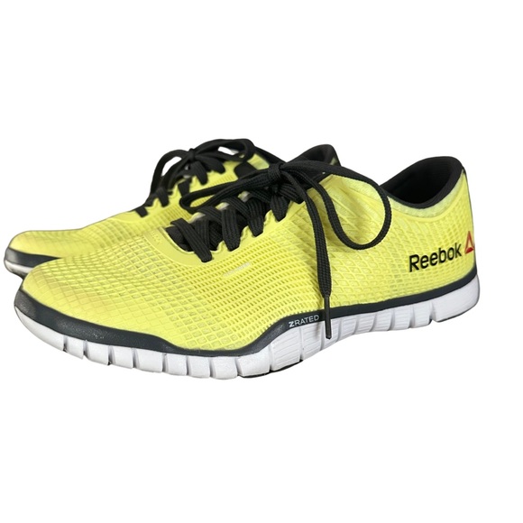Reebok Zquick Trainer Punch Women’s Running Sneakers in Yellow Size 9 - Picture 3 of 6